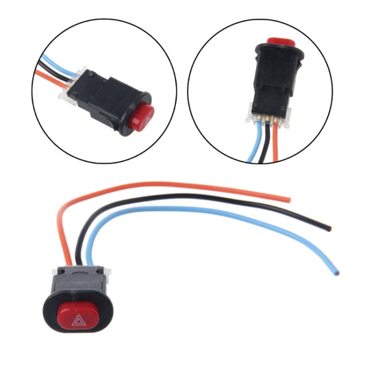 Motorcycle Hazard Light Switch Double Warning Flasher Emergency Signal by buy2fix
