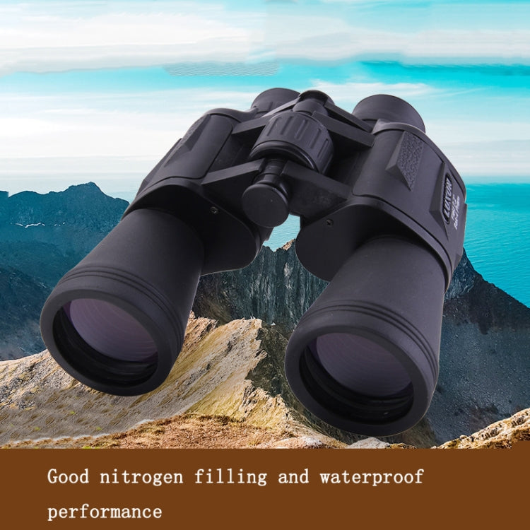 Luxun 20X50 Outdoor Binoculars Low Light Night Vision Non-Infrared High Power Binoculars(Black) by LUXUN