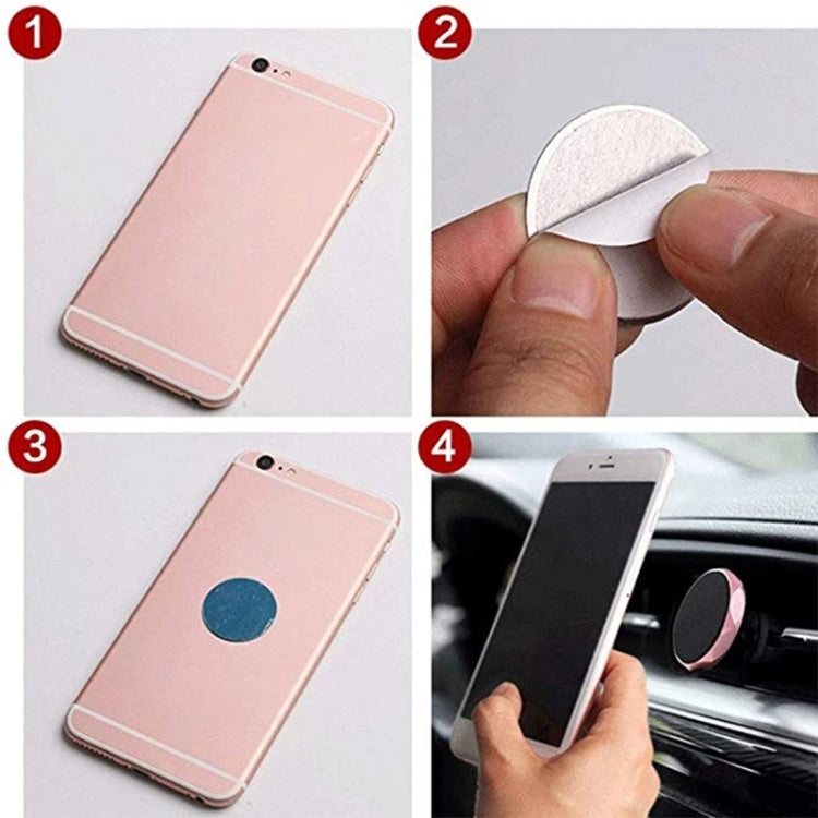 20 PCS Metal Plate Disk Iron Sheet For Magnetic Car Phone Stand Holder(35x0.3mm) by buy2fix