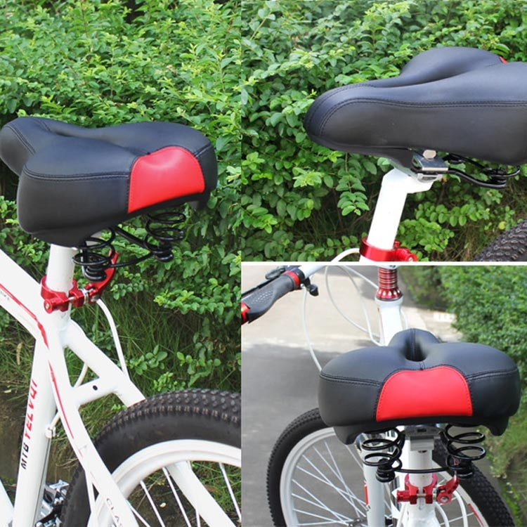 Bicycle Seat Saddle Bicycle Seat Car Seat(Red) by buy2fix