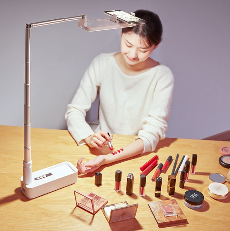 V6 1.3m Wireless Live Broadcast Bracket Beauty Fill Light Multi-Function Folding Outdoor Bracket by buy2fix