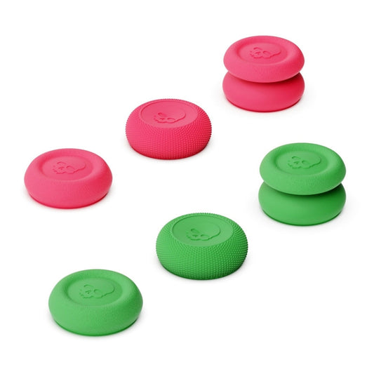Game Controller Rocker Cap Anti-Skid Heightening Suit For NS PRO /PS4/PS5(Pink Green) by buy2fix