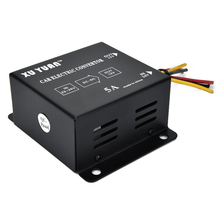 XUYUAN 60W Step-Down Converter 24V to 12V 5A Automotive DC Power Buck Converter by XUYUAN