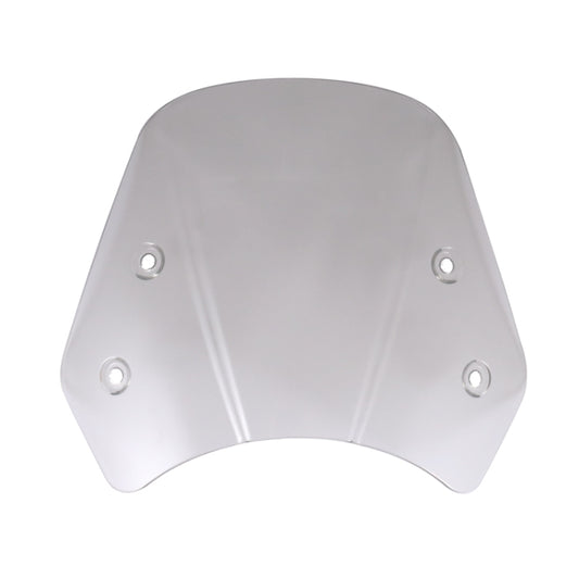5-7 Inch Retro Motorcycle Windshield Universal Modified Windshield(Transparent) by buy2fix