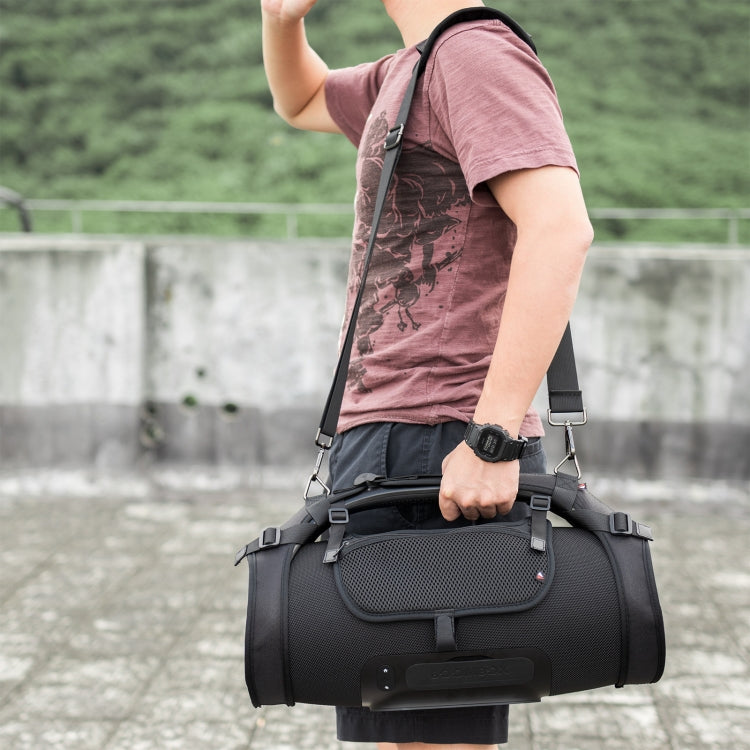 Portable Single-Shoulder Strap Speaker Storage Bag Accessories for JBL Boombox Storage Bag(Black) by buy2fix