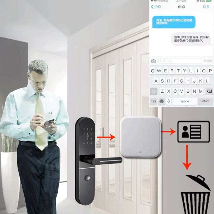 G2 2.4G WiFi Smart Password Lock Gateway(White) by buy2fix