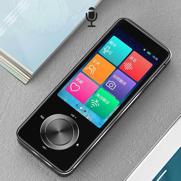 Hishell M9 Translator Offline Multi-Language Travel Abroad Portable Intelligent Simultaneous Translator(Black) by buy2fix