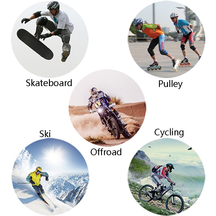 SULAITE Outdoor Sports Protective Gear Motocross Riding Motorsport Elbow Knee Pads, Specification: Free Size(Black) by SULAITE