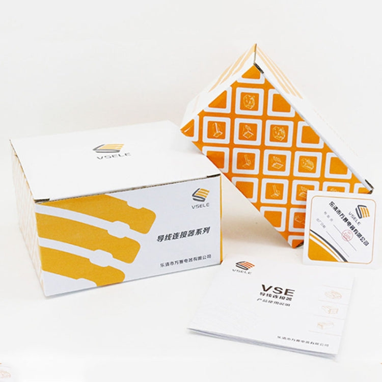 10 PCS VSE-415W Wire Connector Transparent Terminal by buy2fix