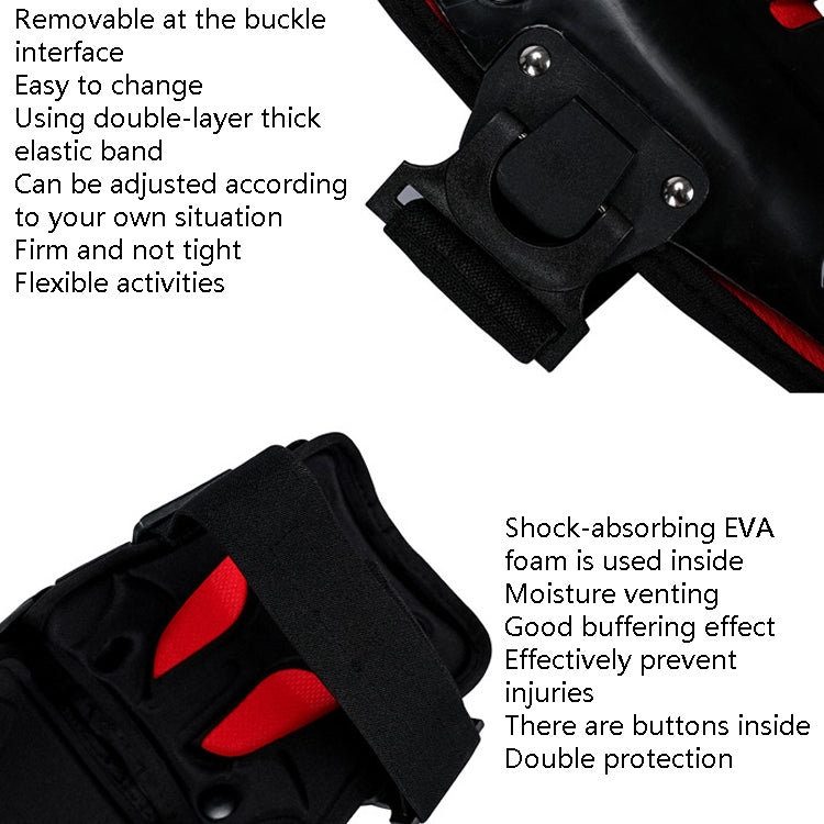 SULAITE Motorcycle Outdoor Riding Anti-Fall Protective Gear Knee Pads(Black) by SULAITE