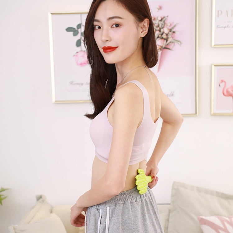 Multifunctional Whole Body Silicone Palm Pat and Back Beater Massager Random Color Delivery by buy2fix