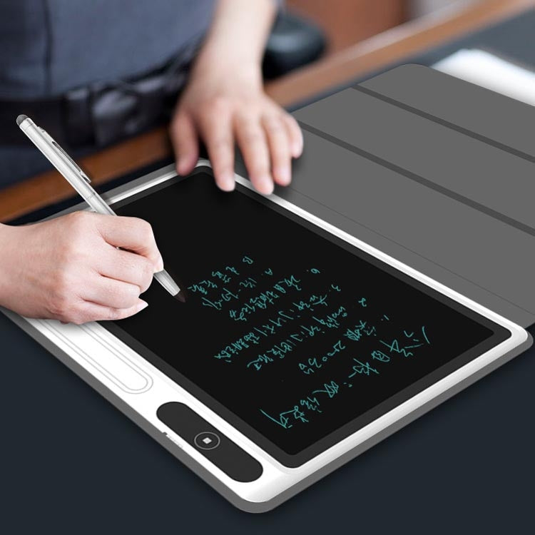 10.1 Inch LCD Handwriting Board Light Energy Electronic Drawing Board Hand-Painted Board Smart Small Blackboard Writing Board(Black With Leather Case)) by buy2fix
