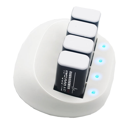 Four-Slot 9V Lithium Battery Charger For Multimeter Microphone Remote Control Battery Charger, US Plug by buy2fix