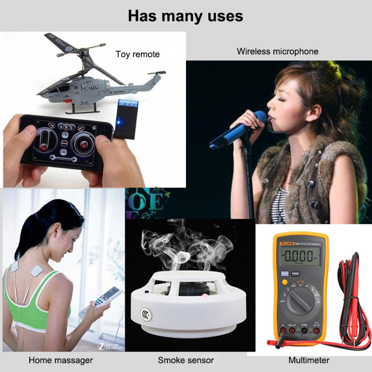 Four-Slot 9V Lithium Battery Charger For Multimeter Microphone Remote Control Battery Charger, US Plug by buy2fix