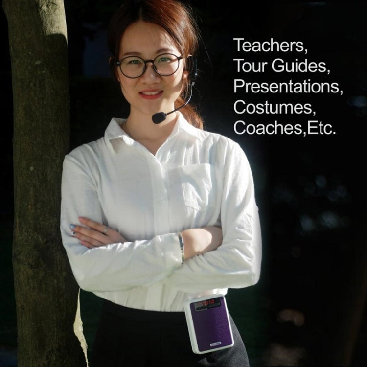 Rolton K300 Portable Voice Amplifier Supports FM Radio/MP3(Black) by Rolton