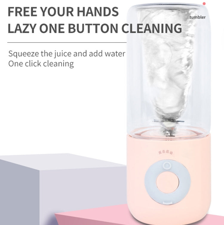 Mini Portable Usb Juice Machine Multi-Function Electric Charging Household Juicer( White) by buy2fix