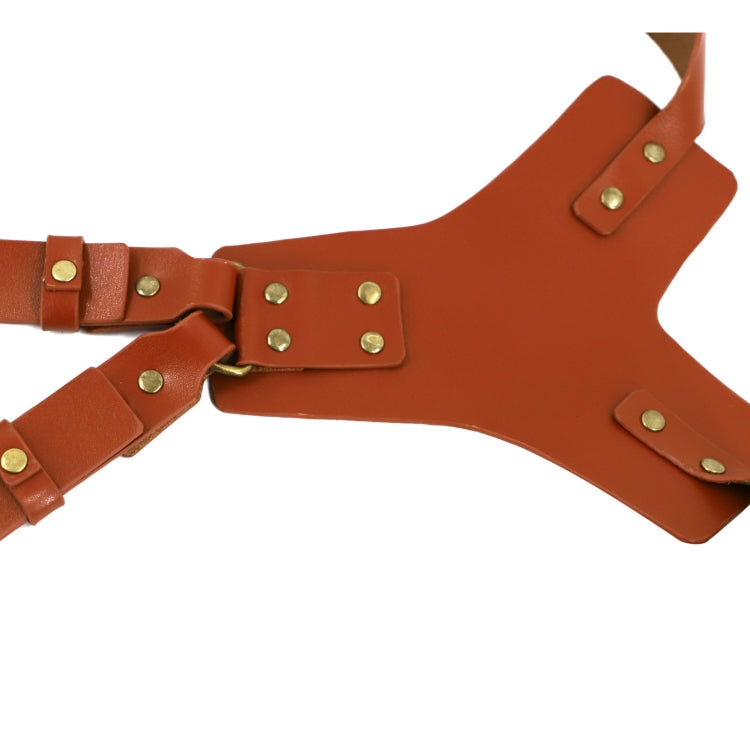 Leather Camera Strap Outdoor Photography Equipment Accessories Universal Single-Shot Camera Double Shoulder Strap by buy2fix