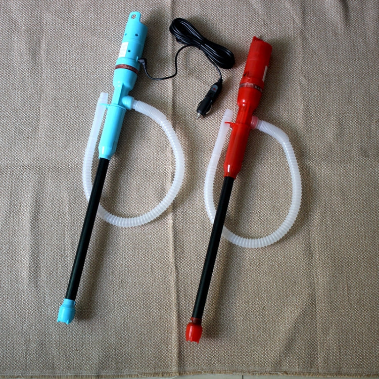 Vehicle-Mounted Electric Oil Pump Oil Pipe Fuel Pump Fish Tank Water Changer(12V Red) by buy2fix