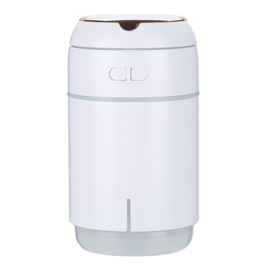 K005 Portable Hydrating LED Fill Light Makeup Mirror USB Mini Humidifier(White) by buy2fix