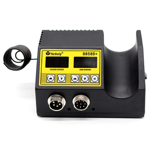 8858 Portable Rework Soldering Station Hot Air Blower For SMD/PCB, EU Plug by buy2fix