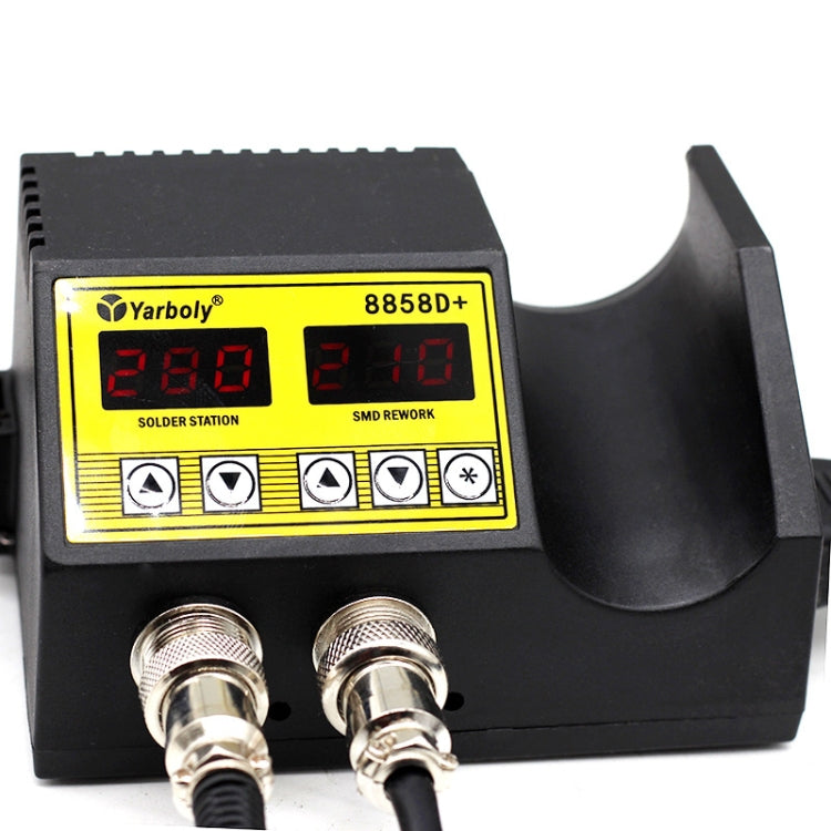 8858 Portable Rework Soldering Station Hot Air Blower For SMD/PCB, EU Plug by buy2fix