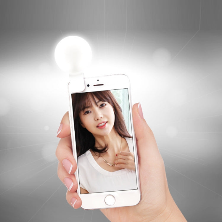2 PCS Mobile Phone Fill Light Camera Photo LED Selfie Light(Pink) by buy2fix