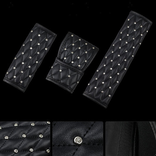 Car Interior Cover Diamond Car Accessories A Pair Shoulder Guard by buy2fix