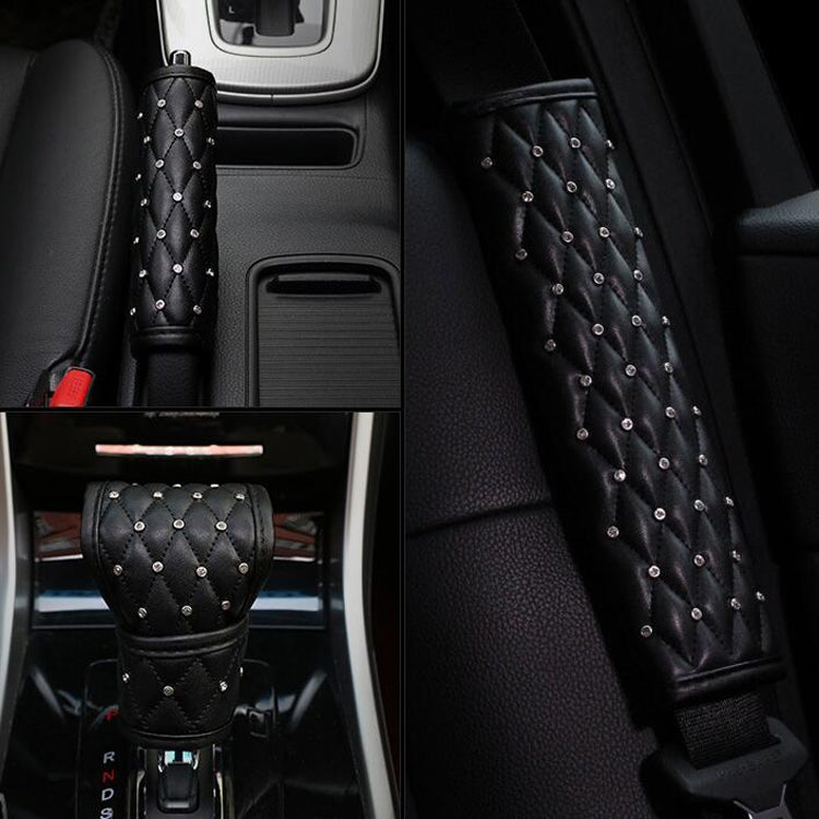 Car Interior Cover Diamond Car Accessories Gear Cover by buy2fix