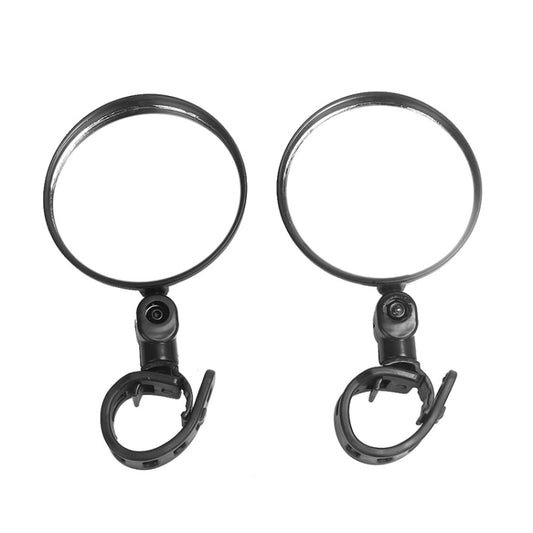 2 PCS For Xiaomi Scooter Rear View Mirror Bicycle Mirror(Round) by buy2fix