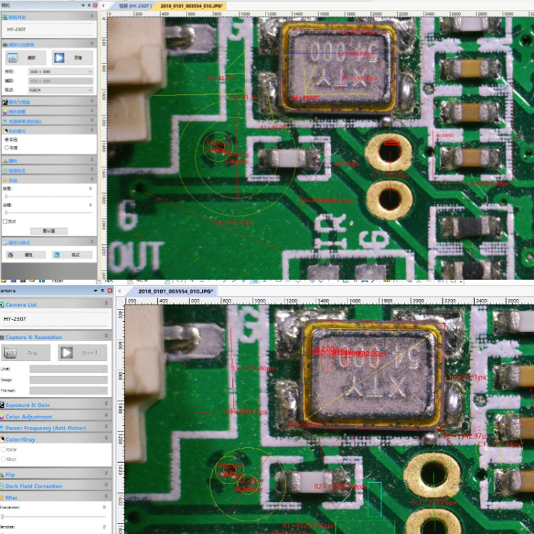 34 Million Pixel Electronic Microscope Mobile Phone Repair Magnifying Glass High-Definition Industrial Camera,EU Plug by buy2fix