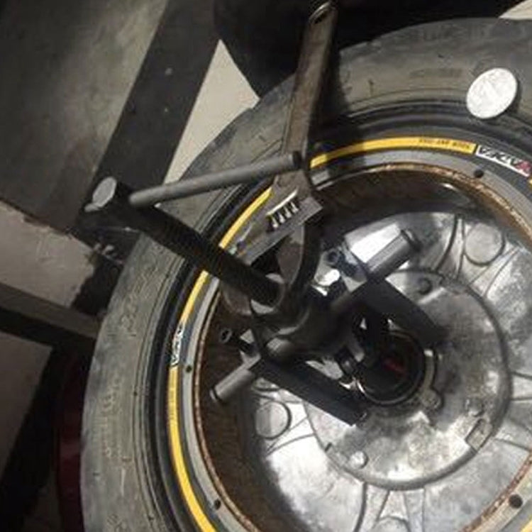 3-Jaw Inner Bearing Puller Gear Extractor Heavy Duty Automotive Machine Tool Kit(Black) by buy2fix