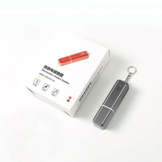 Automotive Multi-Function Safety Hammer Car Portable Alloy Escape Hammer Mini Safety Windows Breaker (Anti-Static Silver) by buy2fix