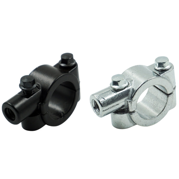 6 PCS Motorcycle Modification Accessories Handlebar Mirror Holder(M8 25mm Black) by buy2fix