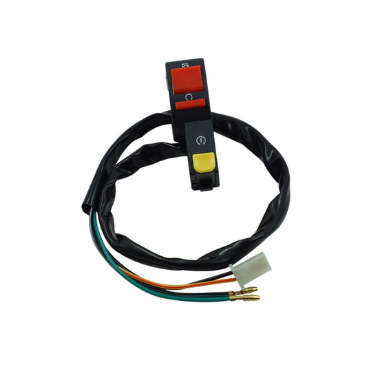 3 PCS Motorcycle Off-Road Vehicle ATV Accessories Hand Holder Headlight Flameout Start Switch by buy2fix