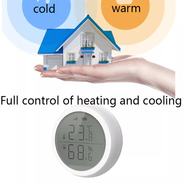 LQ-698 Tuya Smart Home Wireless Temperature And Humidity Detector Sensor, Need to be used with Gateway (TBD05620685) by buy2fix