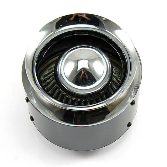 013 Car Universal Modified High Flow Carbon Fiber Mushroom Head Style Air Filter, Specification: Medium 76mm Inner Diameter by buy2fix