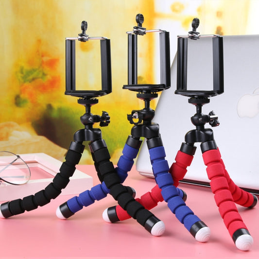 5 PCS Octopus Photography Sponge Mobile Phone Stand Portable Lazy Adjustable Vibrato Live Tripod Stand(Black) by buy2fix