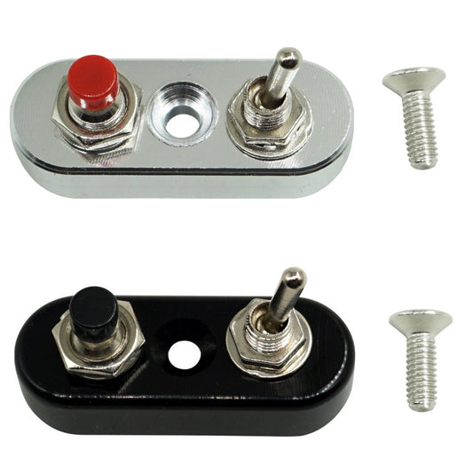 Motorcycle Modification Accessories Handlebar Switch Headlights Spotlights Overtaking Lights Power Off Start Ignition Horn Combination Switch, Specification: Double Switch Black by buy2fix