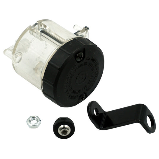 Motorcycle Modified Fittings Front Brake Oil Liquid Oil Cup Direct Pump Large Capacity Universal Oil Pot(Transparent) by buy2fix