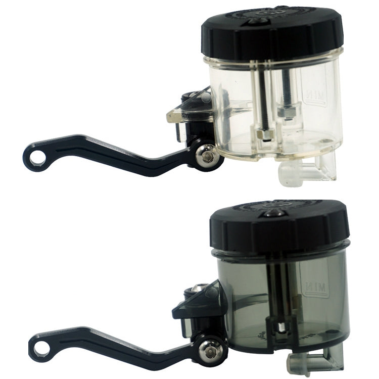 Motorcycle Modified Fittings Front Brake Oil Liquid Oil Cup Direct Pump Large Capacity Universal Oil Pot(Black) by buy2fix