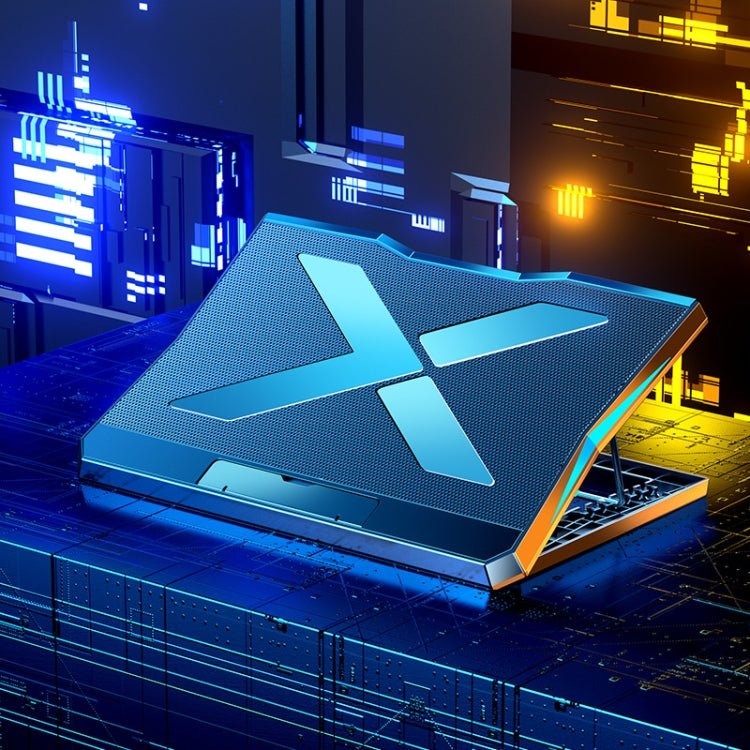 MC Q3 Laptop Radiator Exhaust Fan Cooling Bracket(Black Standard Edition) by MC