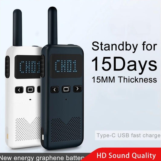 KSUN X-30 M2 Outdoor Handheld Mini Walkie Talkie Color Random Delivery by KSUN