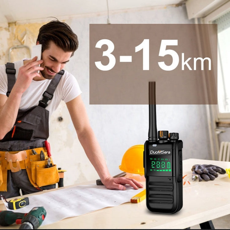 DuoMSera Outdoor Handheld Civil Waterproof High-Power Wireless Walkie-Talkie by DuoMSera