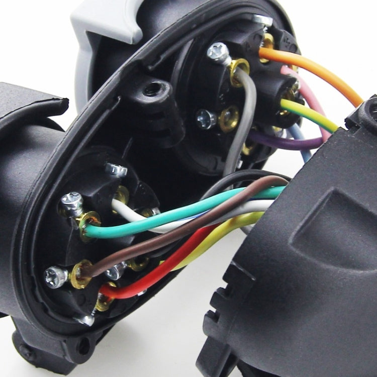 VS170E-D Trailer Plug Socket Adapter 13P Transfer Double 7P Connector EU Plug by buy2fix