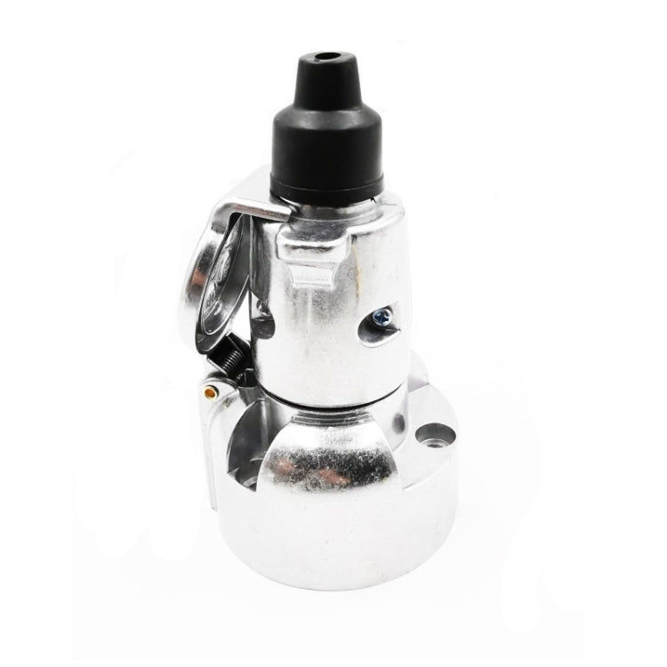 2 PCS VS171E-R 7P 12V Aluminum Alloy Truck RV Trailer Plug Socket Car Modified Socket EU Plug by buy2fix