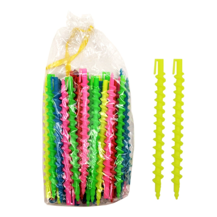 Hairdressing Curly Hair Perm Cold Perm Screw Bar Hair Salon Supplies Color Random Delivery, Specification: Big Empty Core by buy2fix