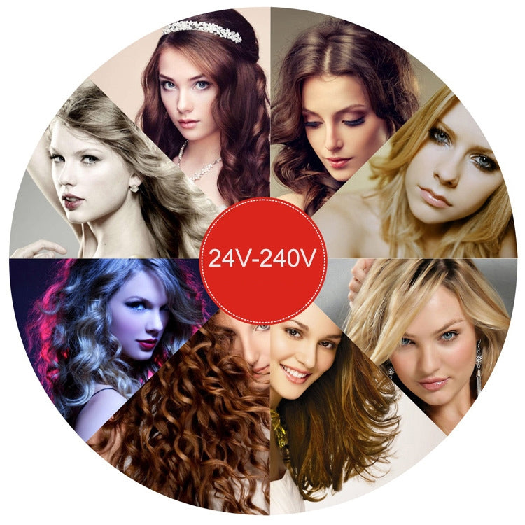 Digital Extension Heating Perm Hairdressing Tool Color Random Delivery(24V 13Bar) by buy2fix