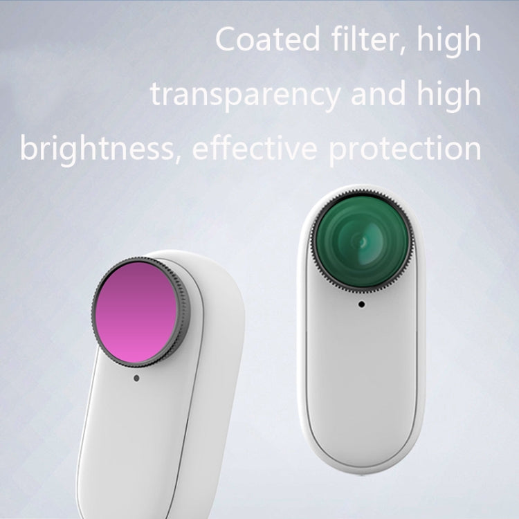 Sunnylife Sports Camera Filter For Insta360 GO 2, Colour: 4 in 1 ND4+ND8+ND16+ND32 by buy2fix