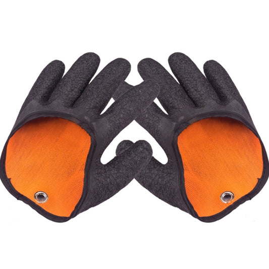 1 Pair Anti-Skid Catch Fish Latex Gloves Stab-resistant Waterproof Fishing Gloves, Specification: Left+Right by buy2fix