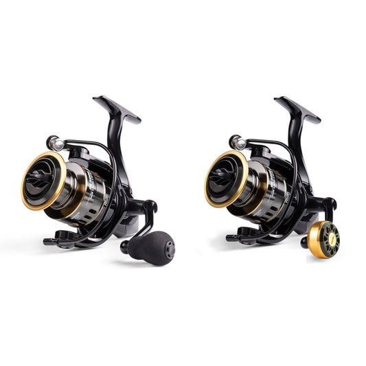 All Metal Rocker Arm Smooth Fishing Reel Spinning Reel, Spec: HE-4000 (EVA Grip) by buy2fix